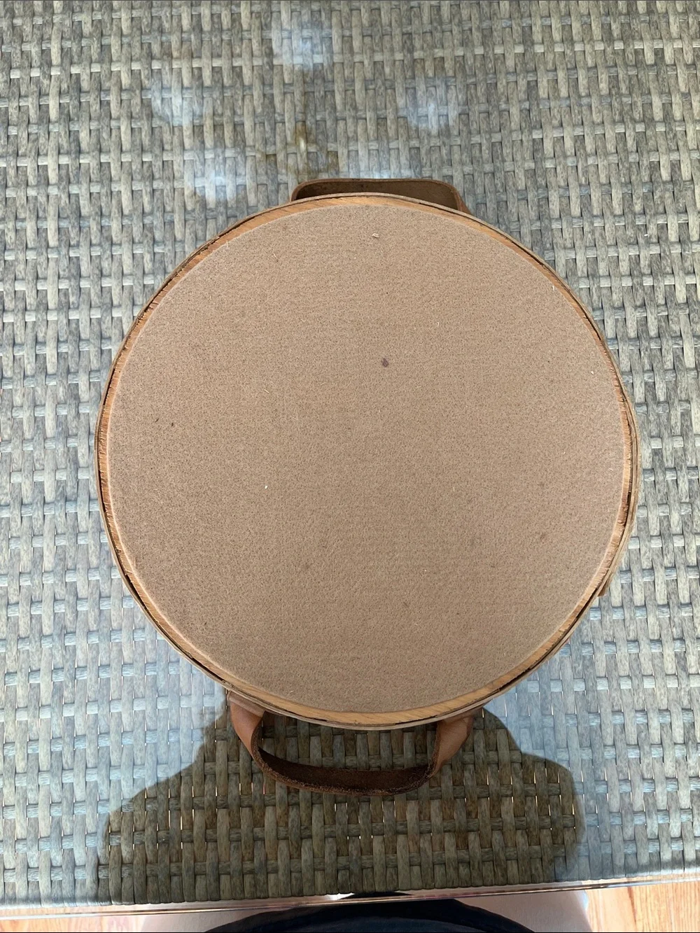 Vintage 13” x 4” Peterboro Maple Basket